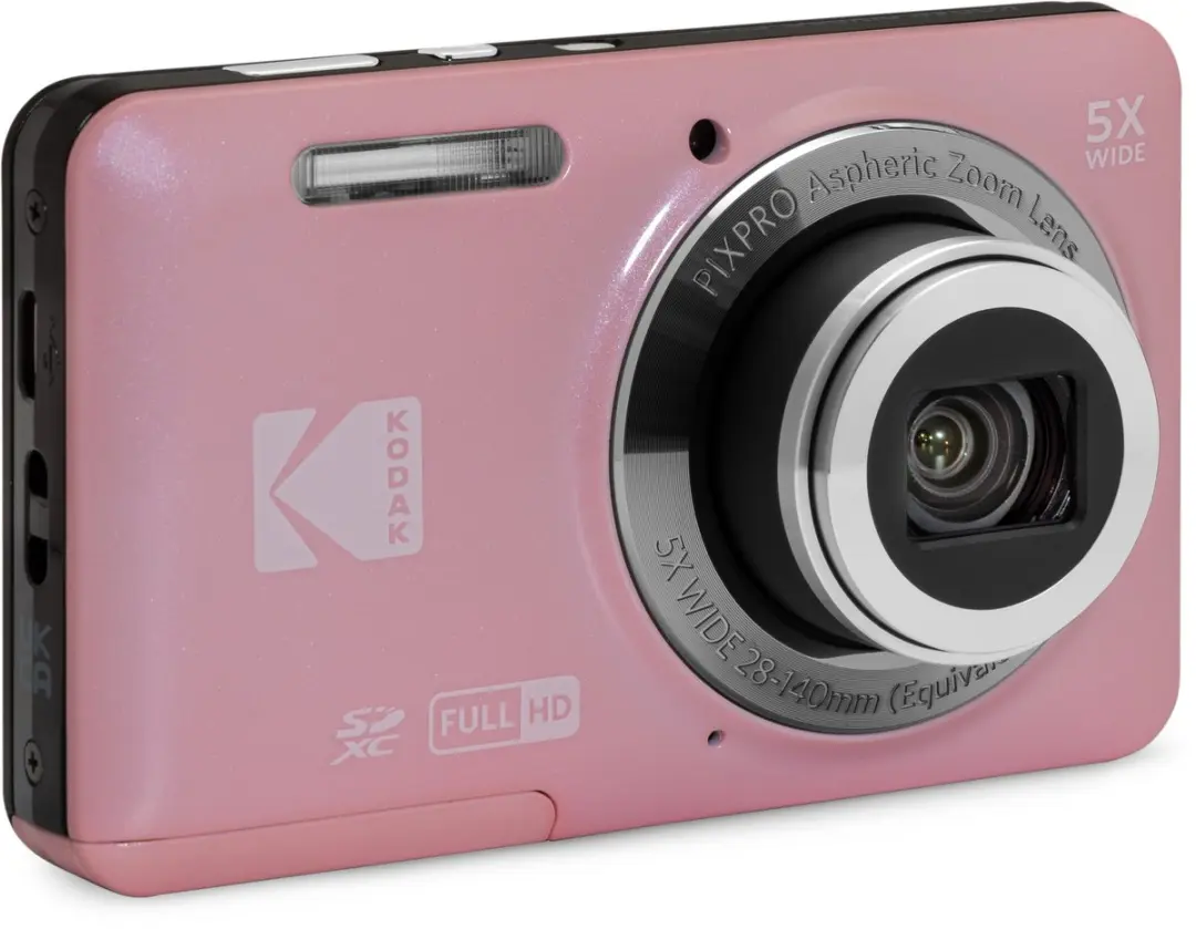 Kodak PIXPRO FZ55 KF55PK Compactcamera - 16MP - Roze - afbeelding 2 van 6