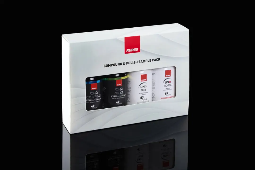 Rupes Compound & Polish Polijstmiddel Set - 4 Stuks