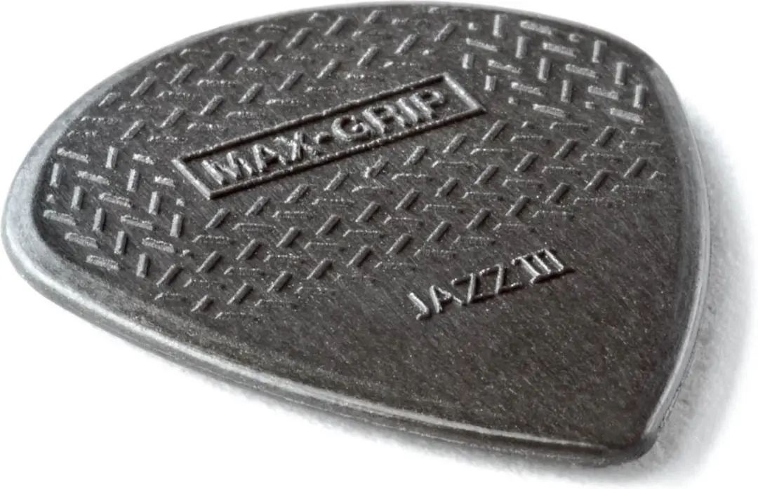 Dunlop Jazz III Max Grip Carbon Fiber Plectrumset - 24 Stuks