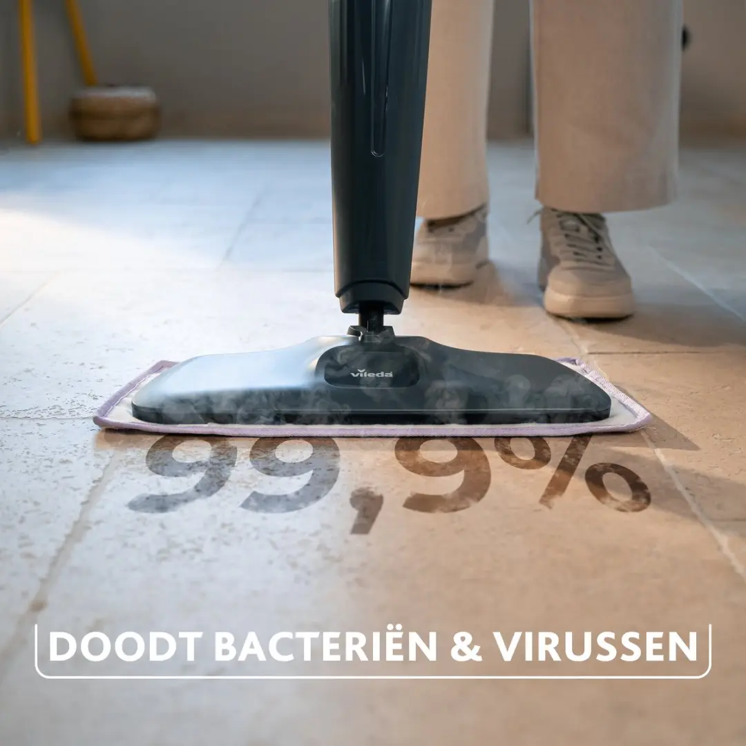 Vileda Steam Plus Pro XXL Sensitive Microvezelpads 180853 - 2 Stuks