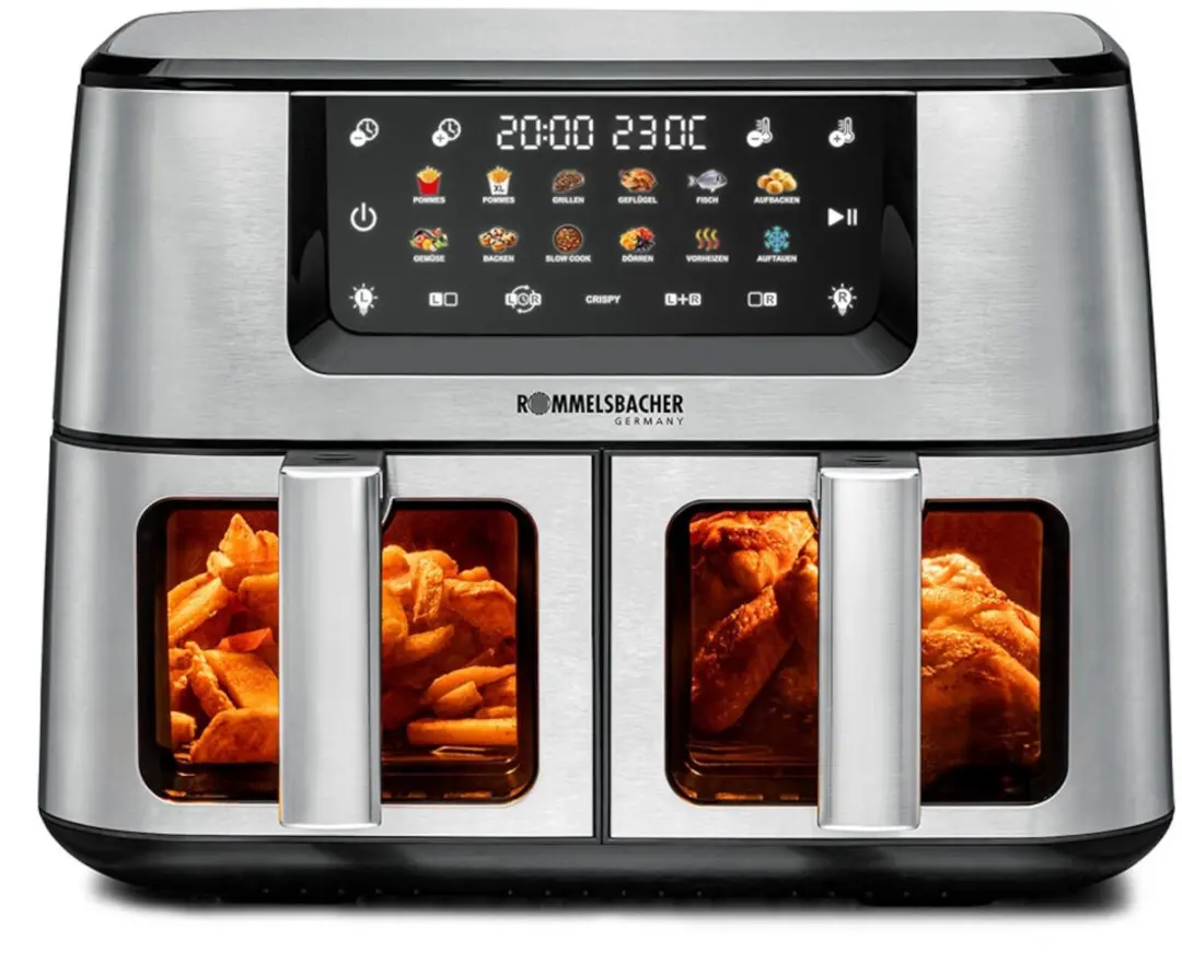 Rommelsbacher FRH 2650 Double Airfryer 2700W