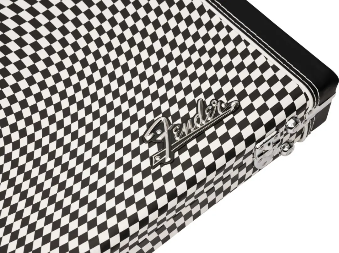 Fender CLSC SRS Strat/Tele Wavy Checkerboard Koffer