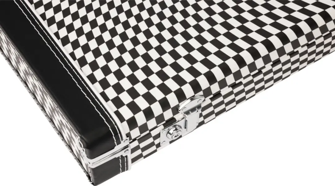 Fender CLSC SRS Strat/Tele Wavy Checkerboard Koffer