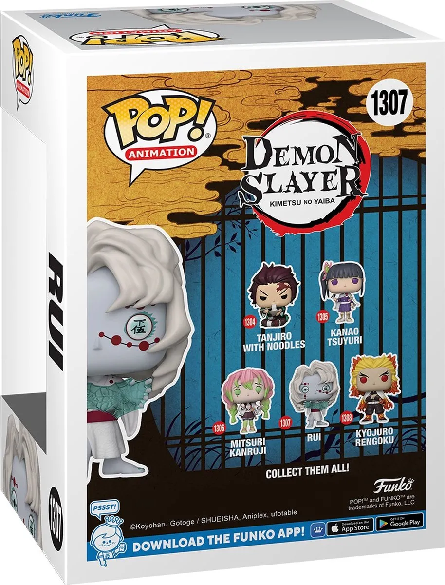 Funko Demon Slayer POP! Animation Rui - 9cm - Multicolor