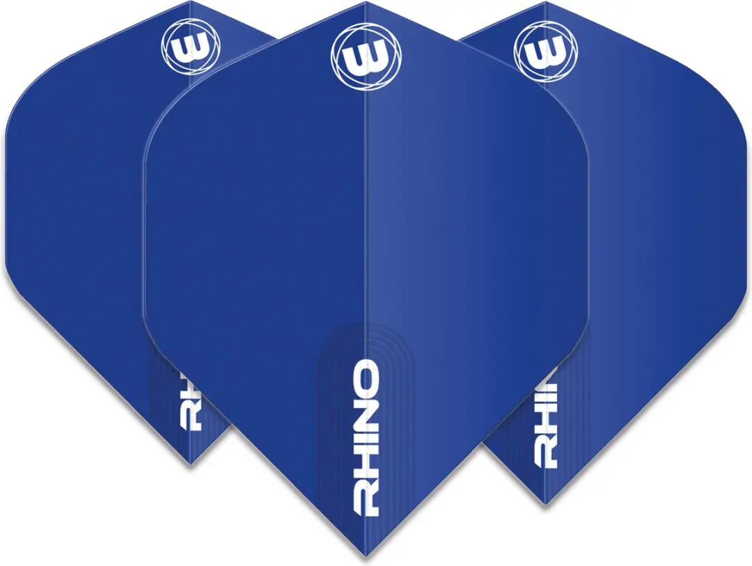 Winmau Rhino Blue Flight Dart Flights 3 Stuks