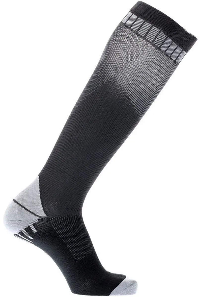 McDavid Elite Compressiesokken 8842R - Maat S - Zwart/Grijs