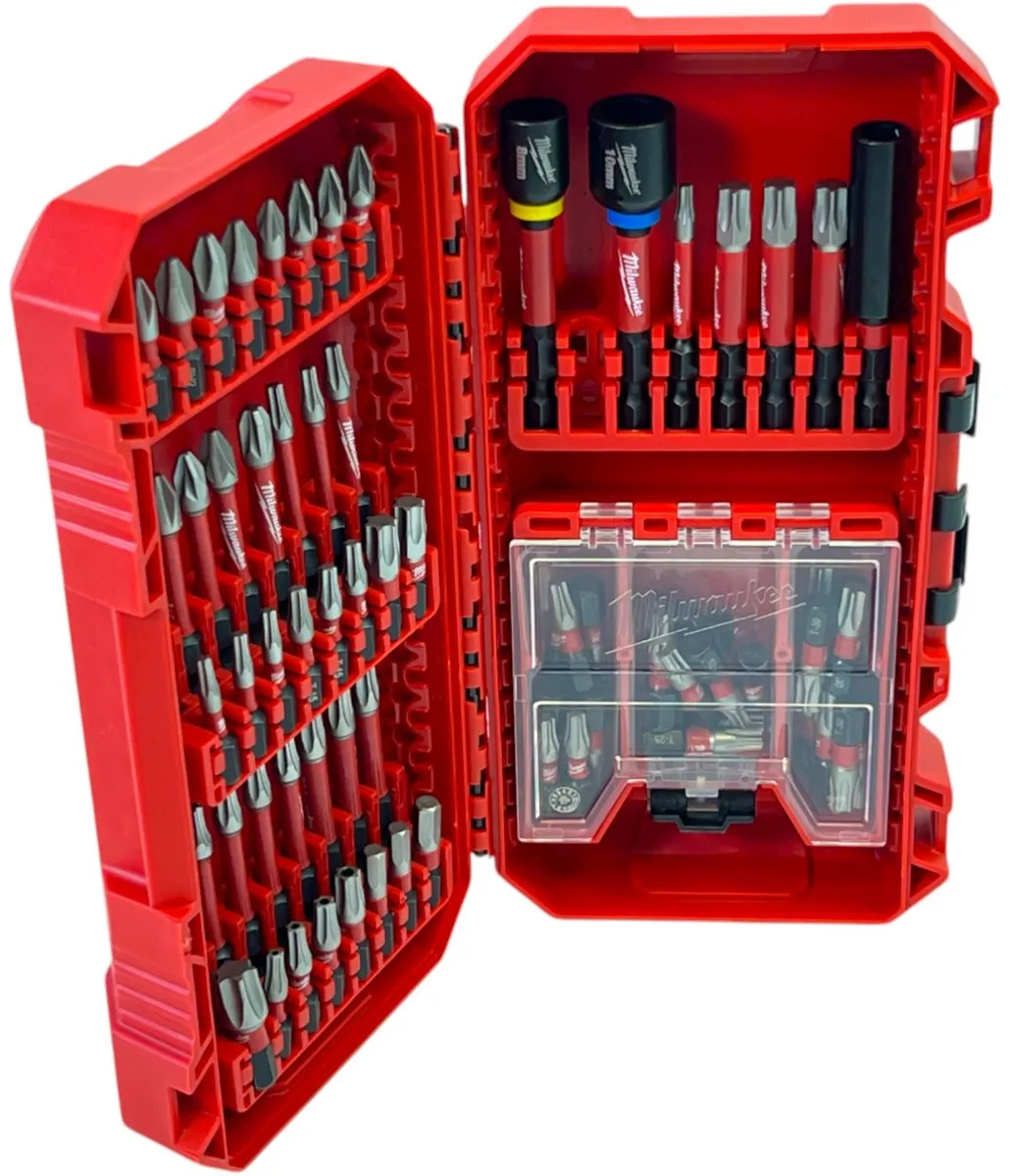 Milwaukee SHOCKWAVE Bitset Impact Duty 75-delig