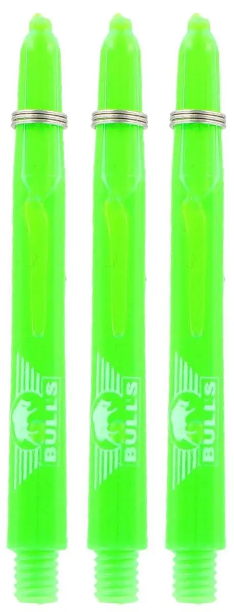 Bull's Nylon Glowlite Green Dart Shafts BU-55423