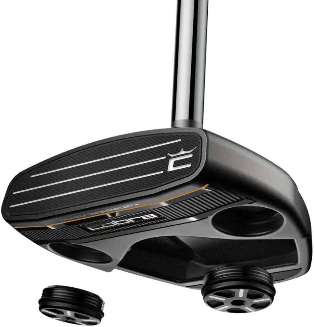 Cobra Cuda Single Bend Putter 34 inch - Rechtshandig - Zwart