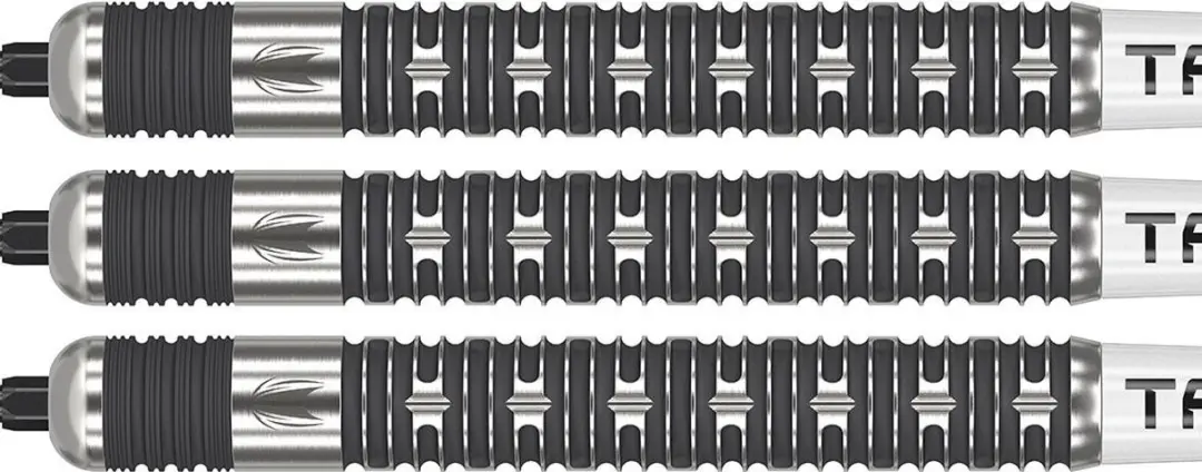 Target Chris Dobey Hollywood Action Swiss Point 90% Dartpijlen - 3 Stuks - Zilver/Zwart
