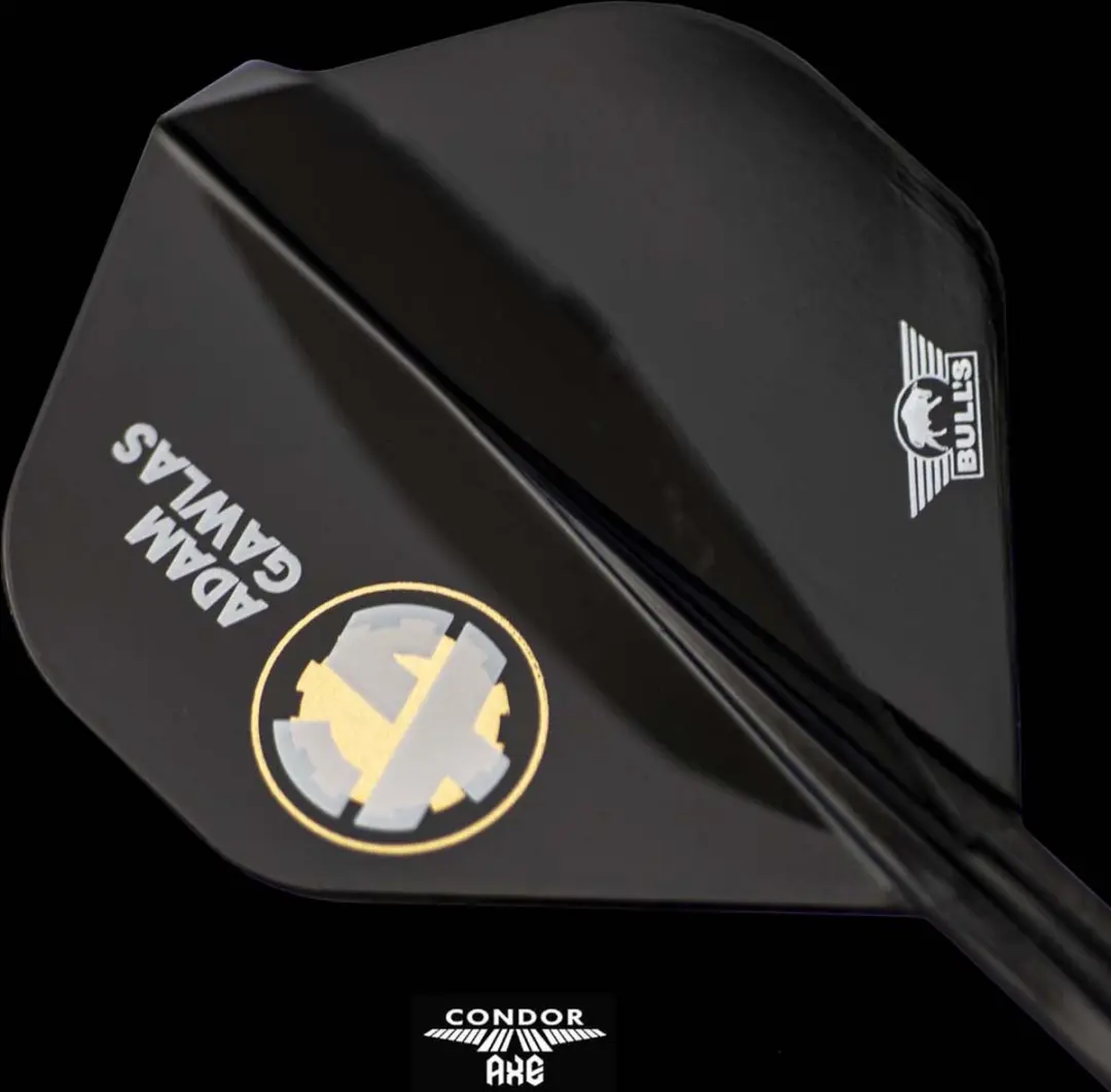 Bull's Condor Axe Adam Gawlas Black No.2 BU-51811 - 3 Stuks