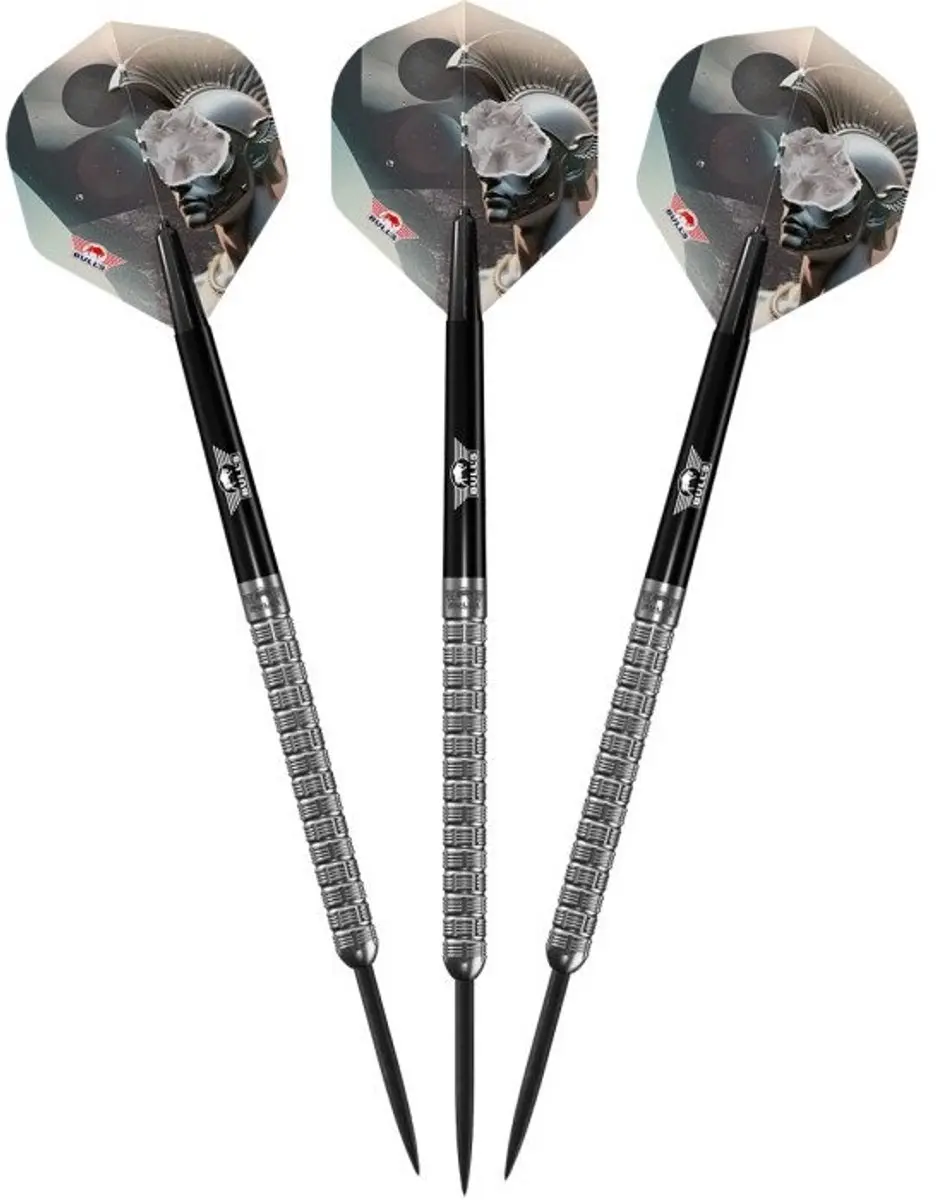 Bull's Mercurius Ava Dartpijlen 3 Stuks - Zilver