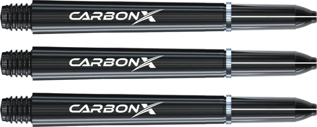 Winmau Carbon Fibre Dart Shafts 7101-401 - 3 Stuks - Zwart