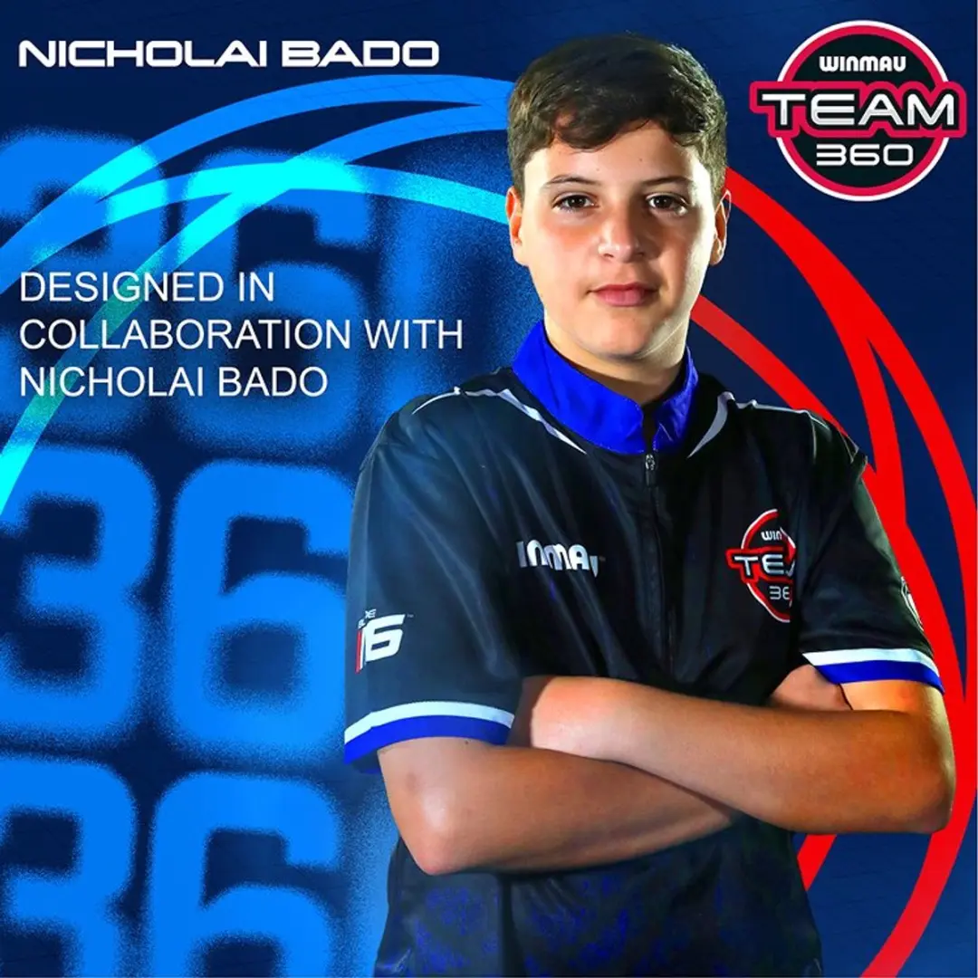 Winmau Team 360 Nicholai Bado Dartpijlen - 3 Stuks - Goud/Zilver/Zwart - afbeelding 6 van 6
