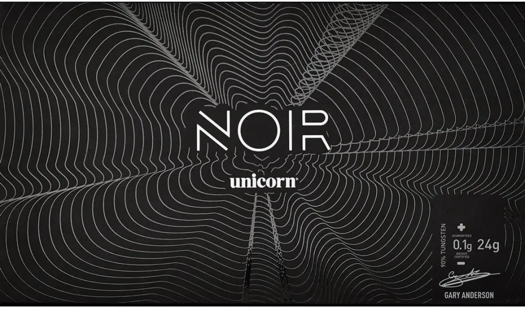 Unicorn Gary Anderson Noir Phase 5 Dartpijlen - 3 Stuks