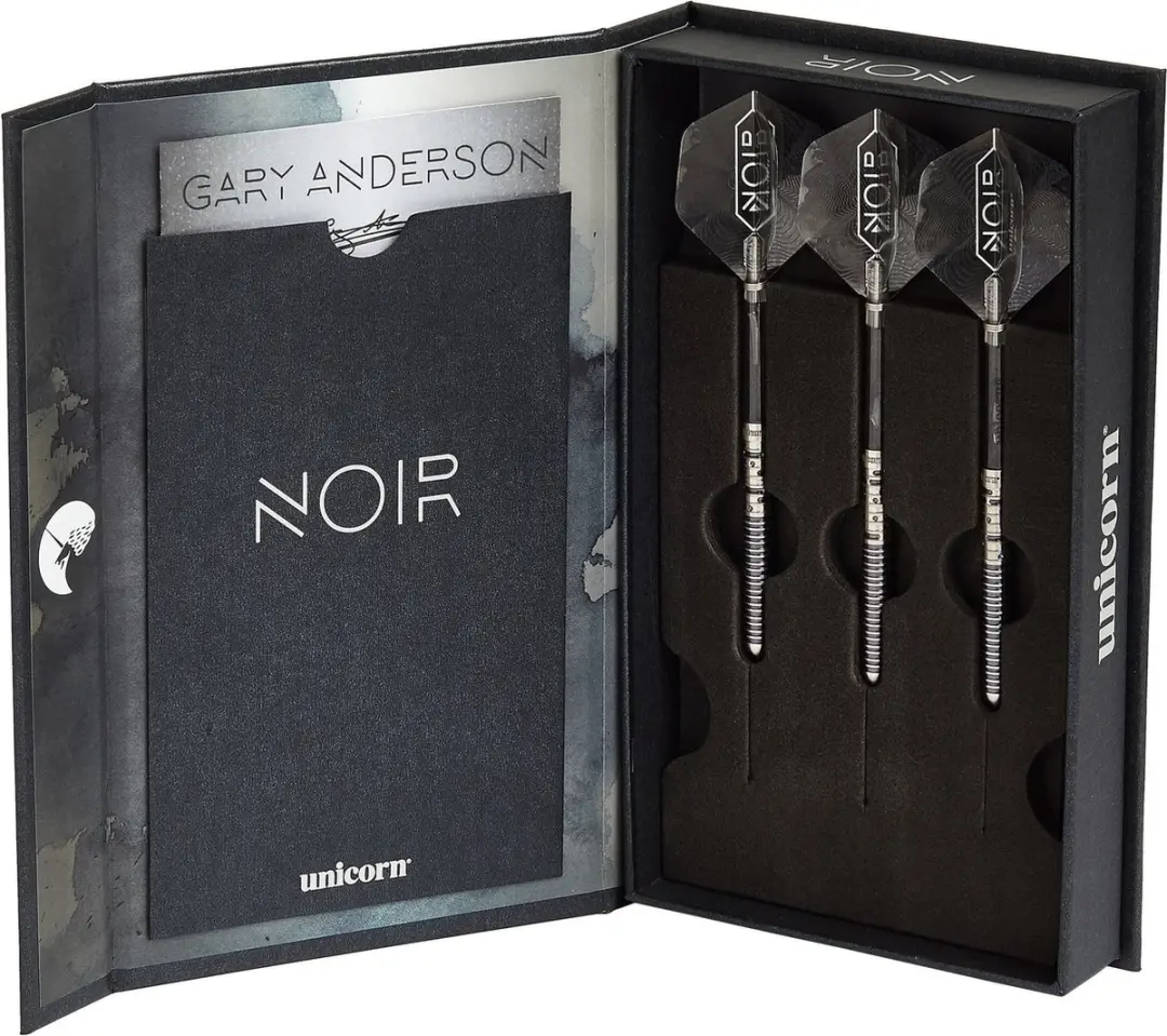 Unicorn Gary Anderson Noir Phase 5 Dartpijlen - 3 Stuks