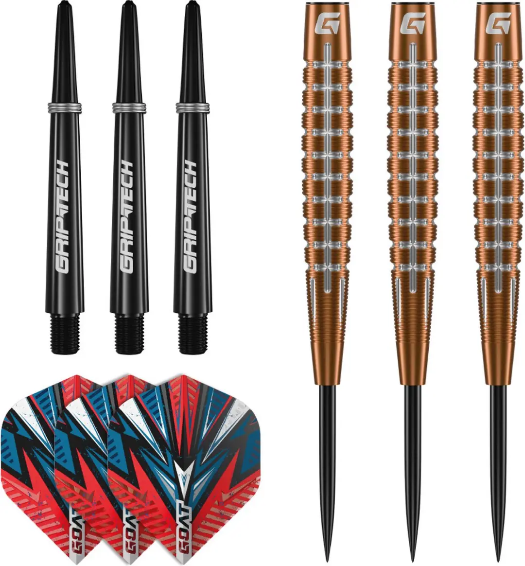 goat Quarterback V1 Dartpijlen - 3 Stuks - Multicolor