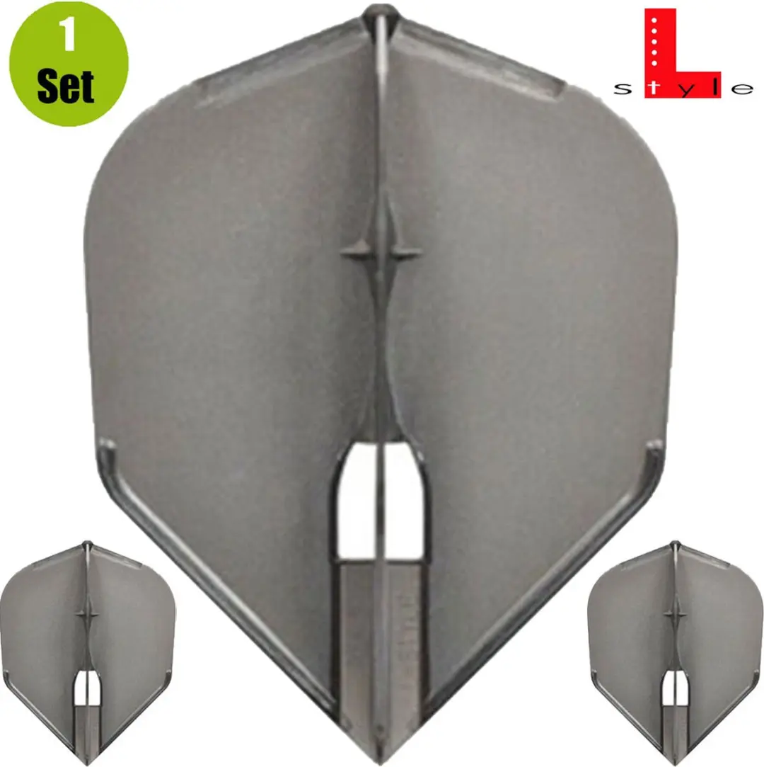 L-Style Champagne Flight L3 Shape Zwart FP3351 - 3 Stuks
