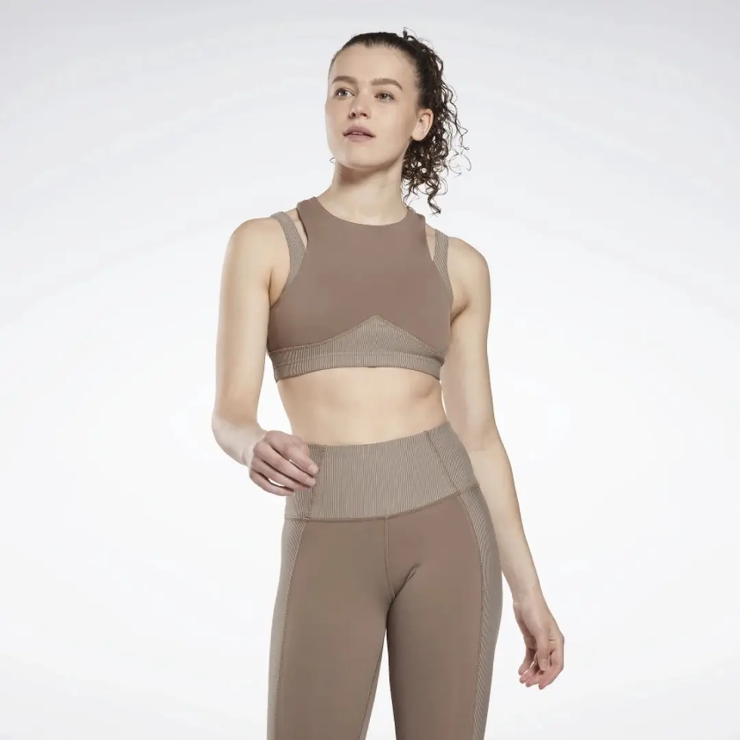 Reebok Studio Layered Bra Top Dames