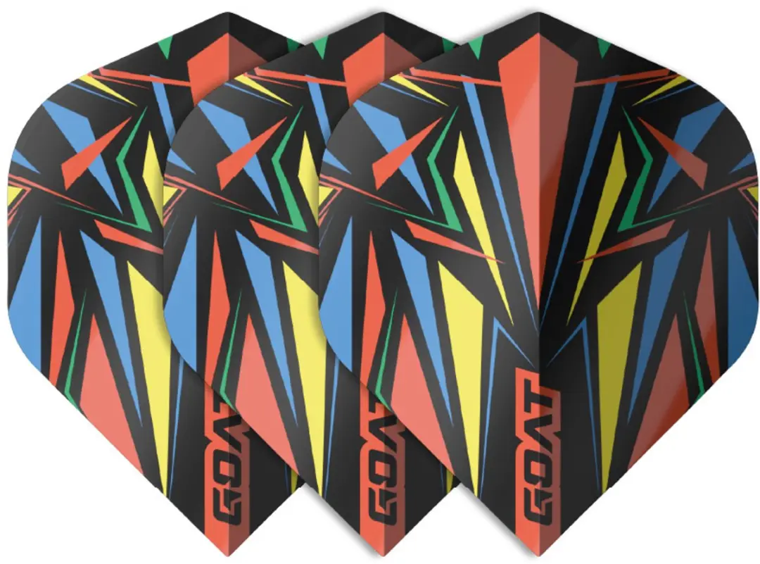 goat Athlete Red NO2 Dart Flights