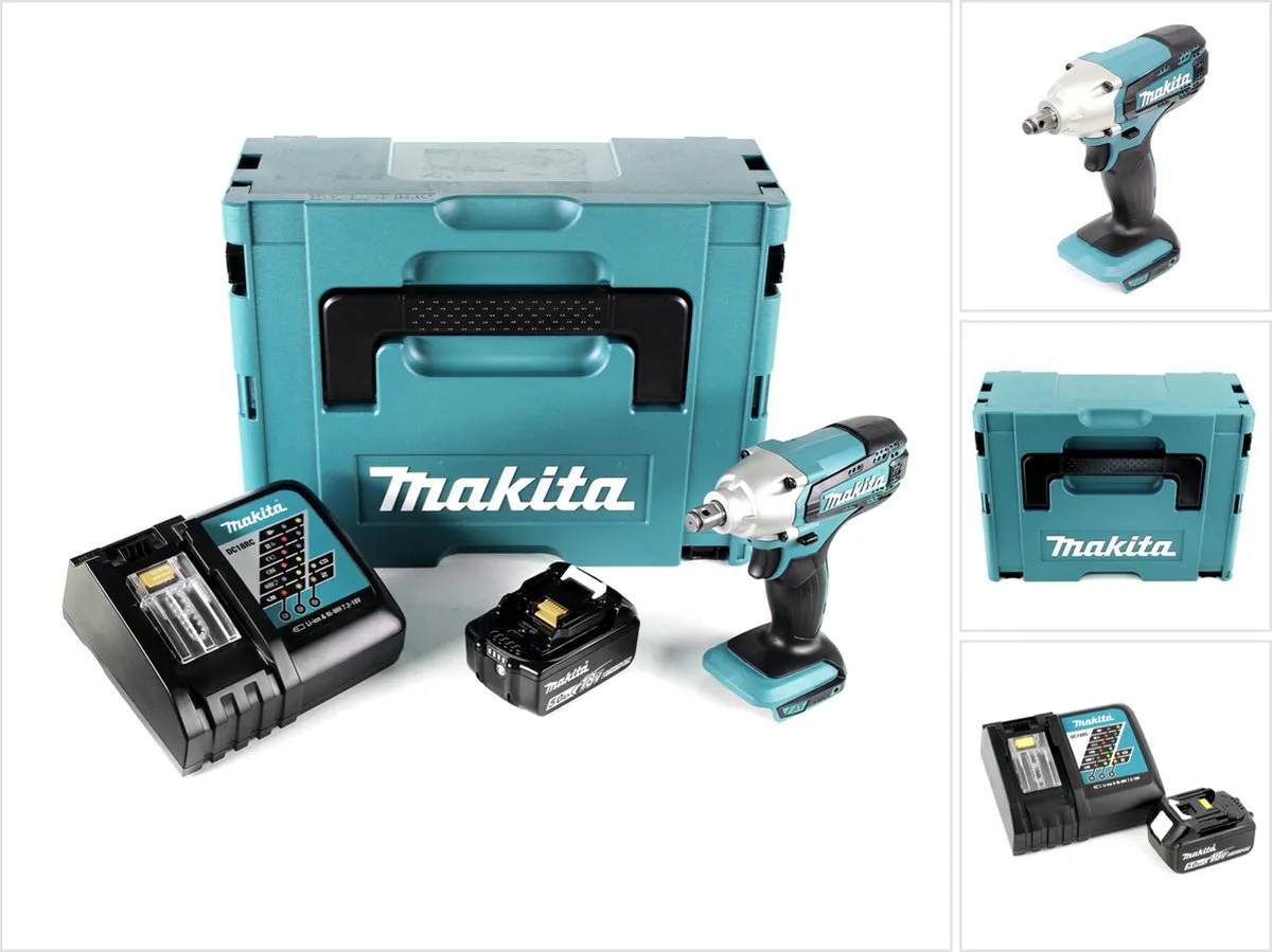 Makita DTW 190RT1J Slagmoersleutel 18V