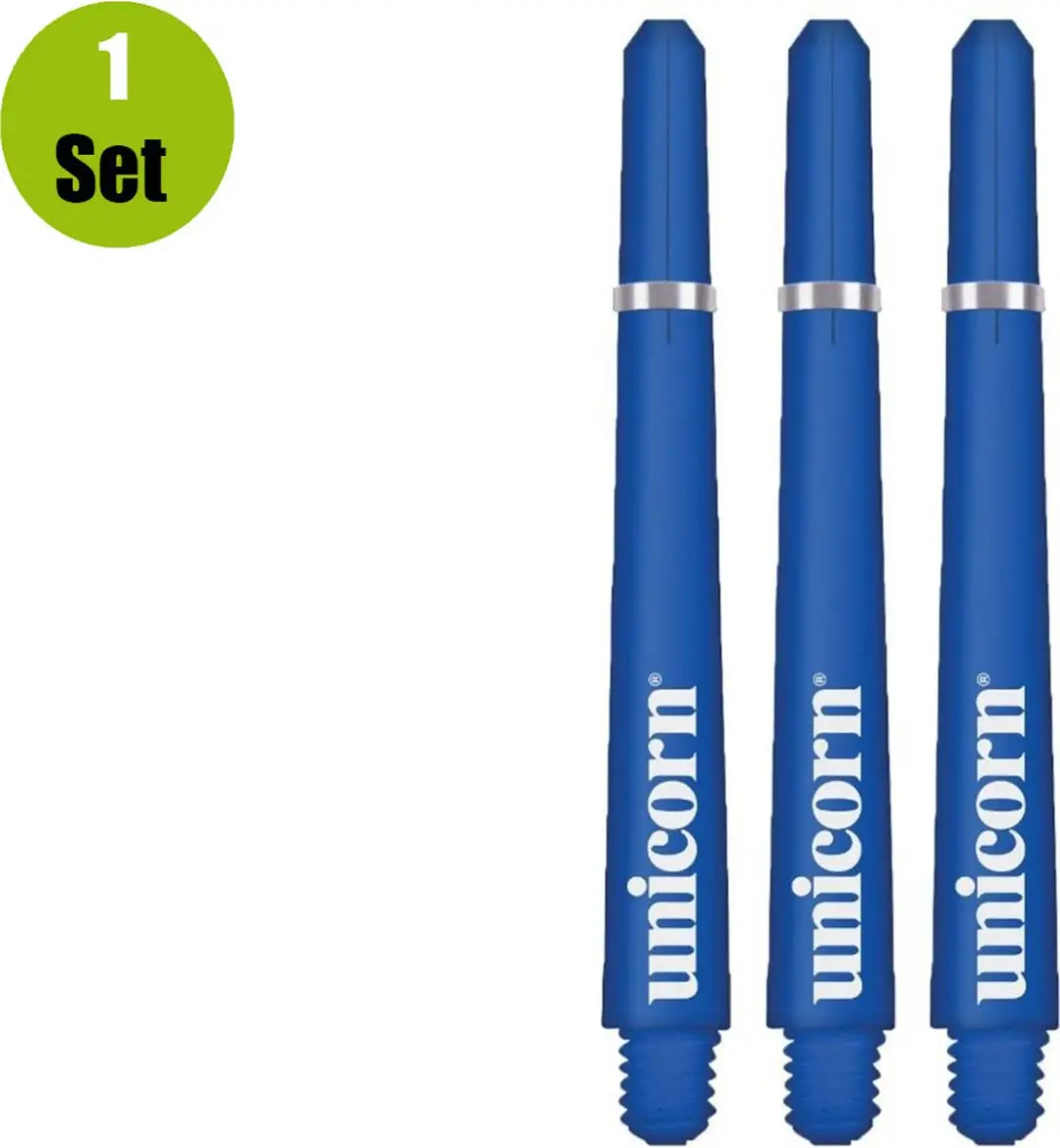 Unicorn Gripper 4 Dart Shafts Blauw - 3 Stuks