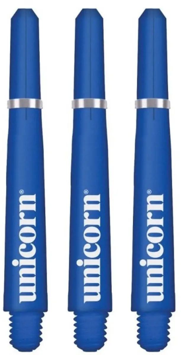 Unicorn Gripper 4 Dart Shafts Blauw - 3 Stuks