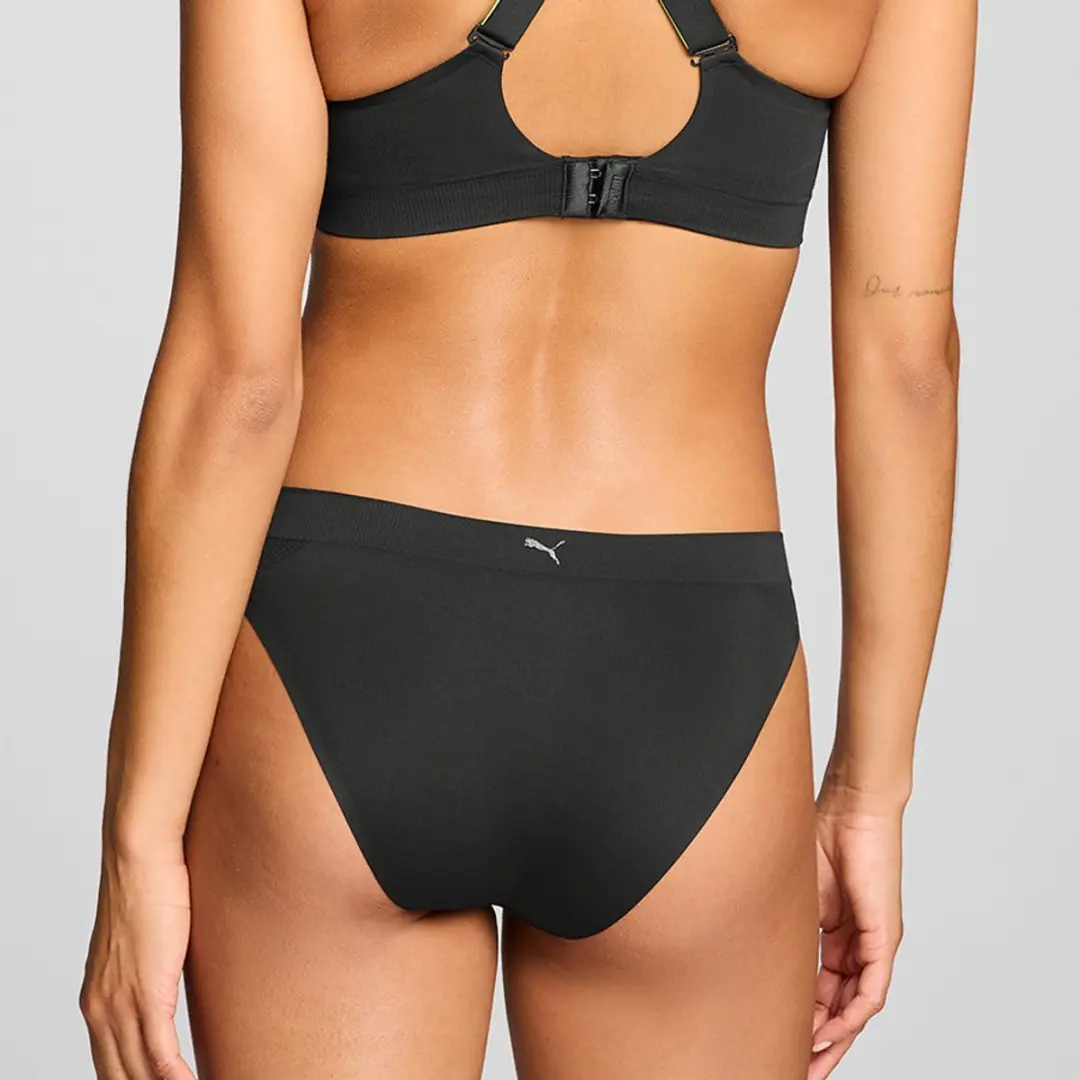 PUMA Naadloze Sport Slip Dames - Zwart - XL - 6 Stuks