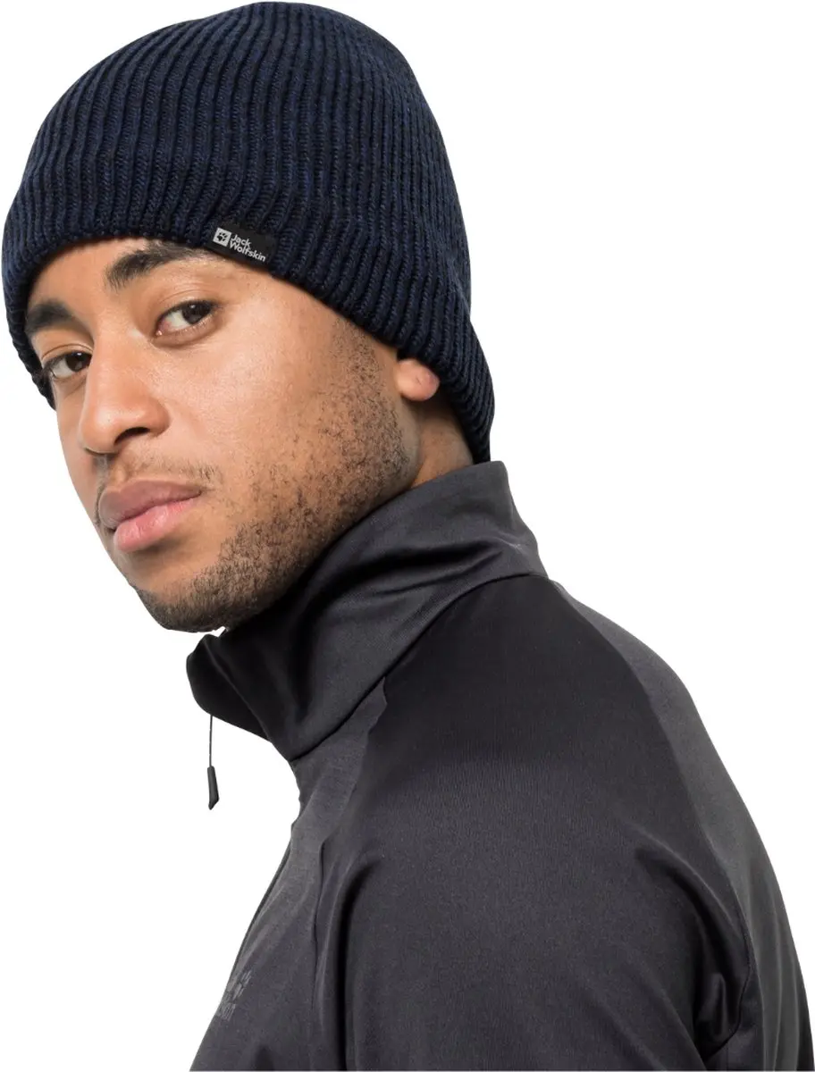 Jack Wolfskin Feldberg Beanie - Zwart