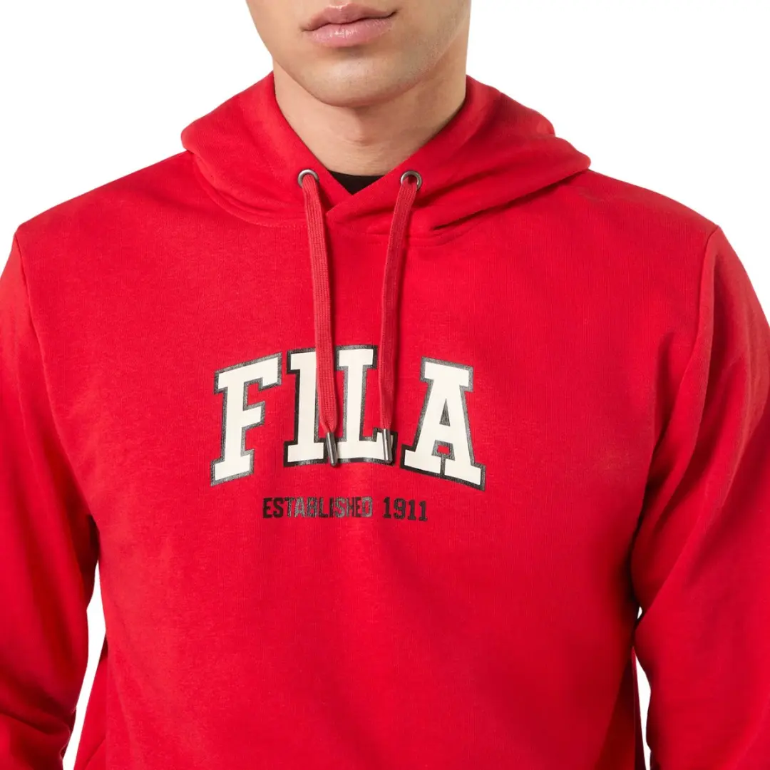 Fila Sweater Heren Rifredi - Rood - Maat S
