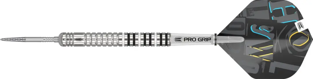Target Chris Dobey Swiss Point Dartpijlen 3 Stuks - Wit/Zilver/Zwart