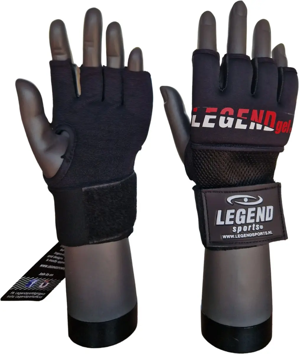 Legend Gel Inside Binnenhandschoenen - Zwart