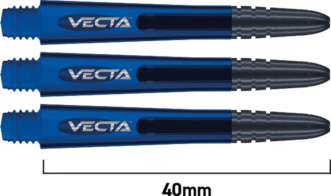 Winmau Vecta Blue Dart Shafts 3 Stuks