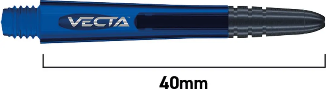 Winmau Vecta Blue Dart Shafts 3 Stuks