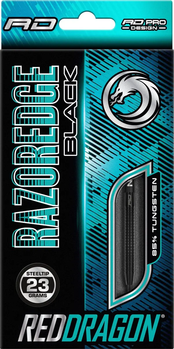 Red Dragon Razor Edge Black Dartpijlen - 3 Stuks
