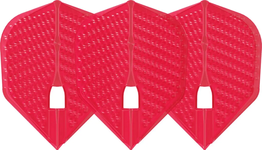 L-Style Champagne L3 Shape Dimple Dart Flights