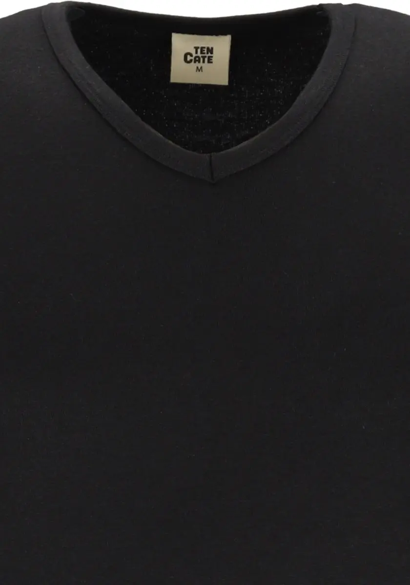Ten Cate Thermo Shirt V-Neck Heren - Maat S - Zwart