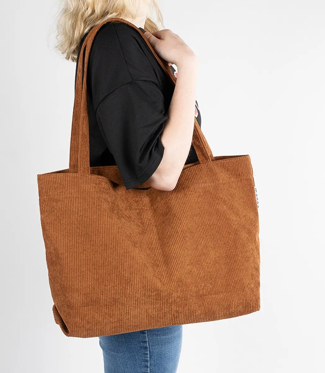 Monnq Totebag Romy - Bruin