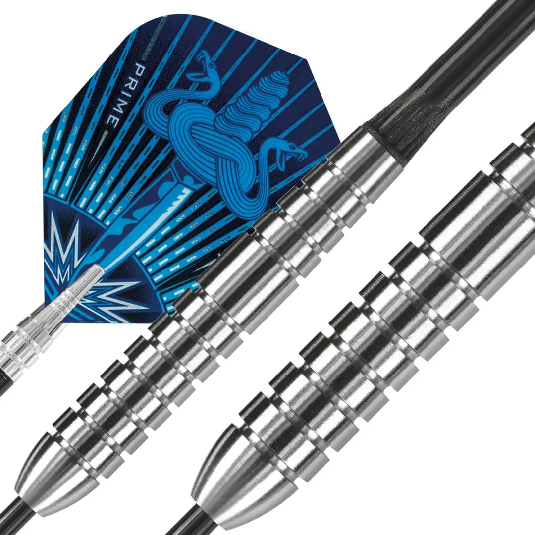 Harrows Assassin RG 80% Dartpijlen 3 Stuks - Zilver/Zwart