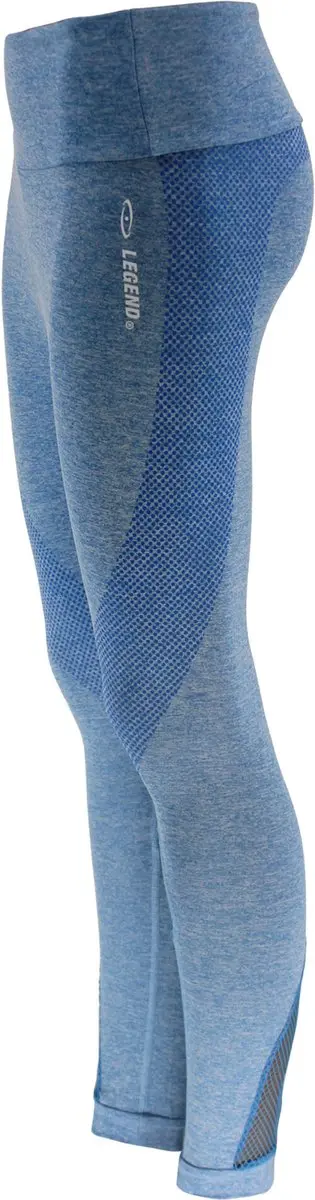 Legend Sportlegging Dames Mesh Blauw M