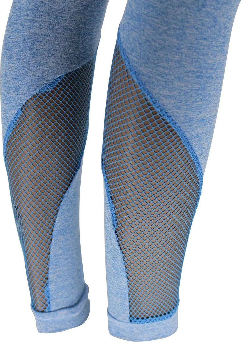 Legend Sportlegging Dames Mesh Blauw M