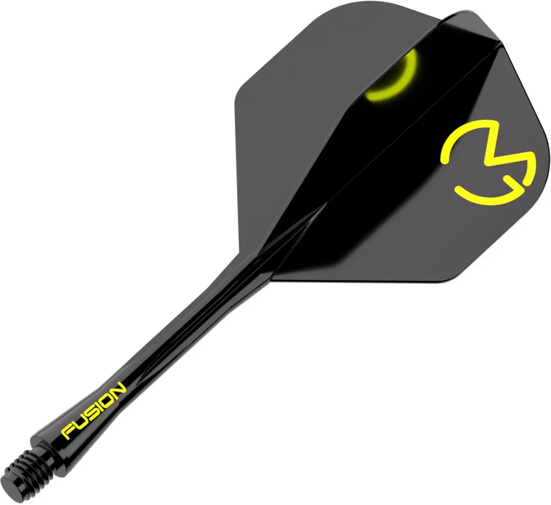 Winmau Fusion Michael van Gerwen Dart Flights - 3 Stuks Groen/Zwart