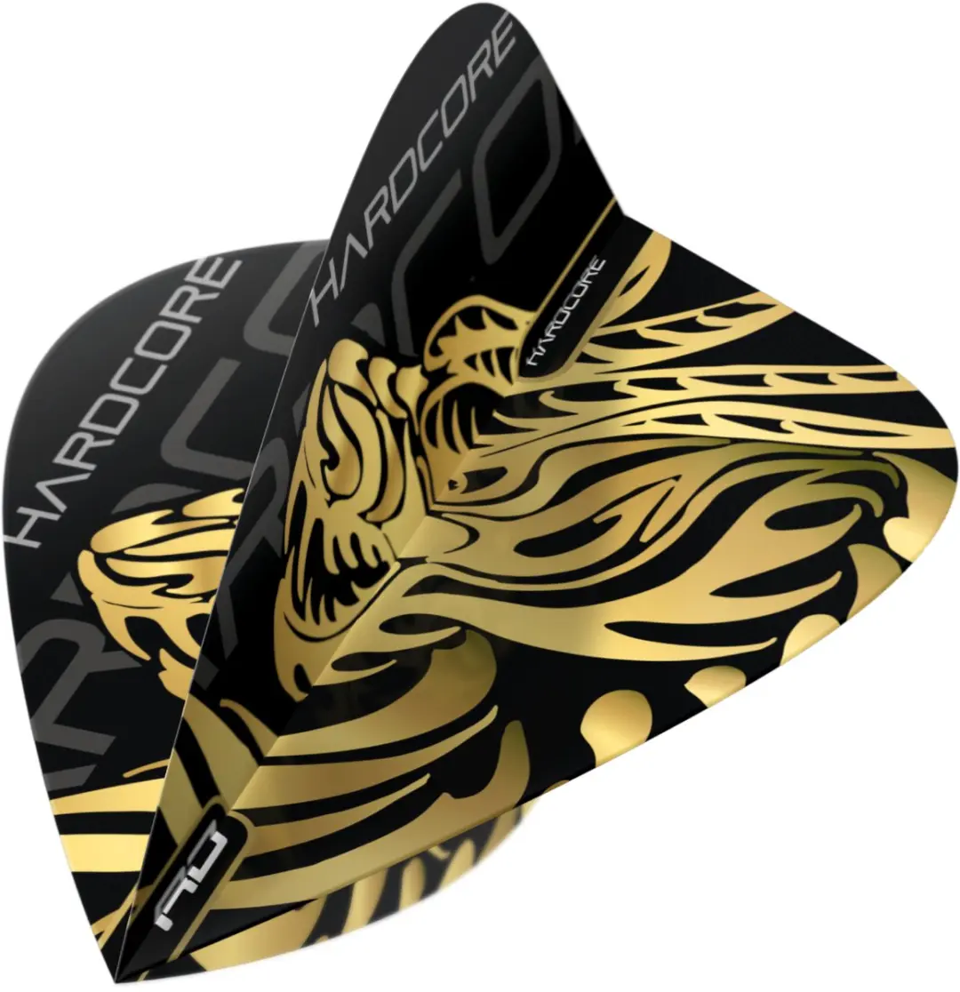 Red Dragon Jonny Clayton Hardcore Dragon Gold Dart Flights TF6722 - 3 Stuks