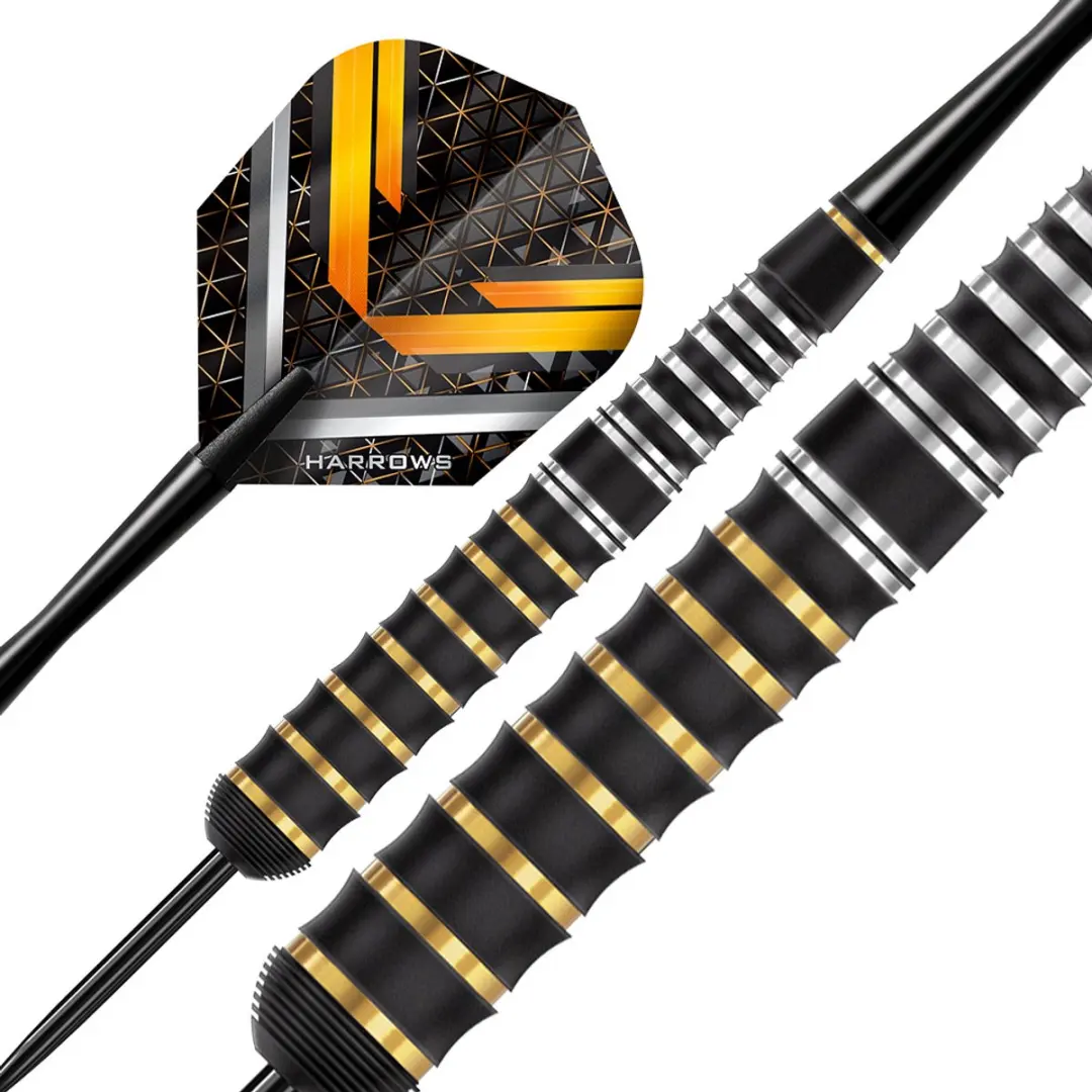 Harrows Vulcan 22Gr - 3 Stuks - Goud/Zwart