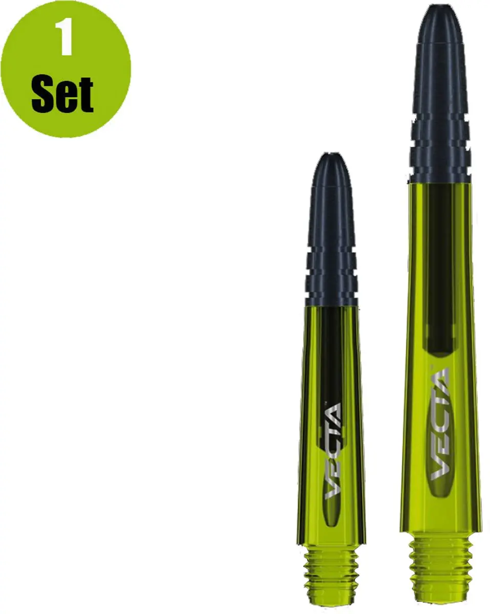 Winmau Vecta Green Dart Shafts 3 Stuks