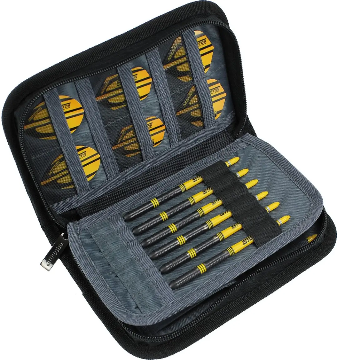 Winmau Urban-Pro Darts Case - Blauw/Geel/ Groen/Rood/Roz/Zwart
