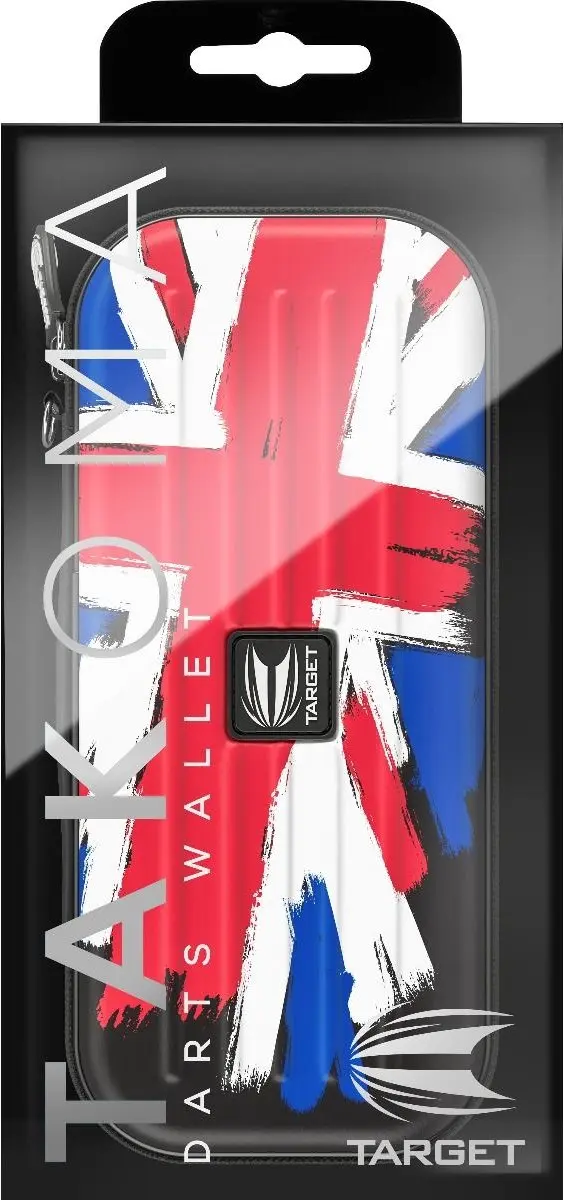 Target Takoma Engelse Vlag Wallet - Dart Case - Zwart/Rood/Wit/Blauw - afbeelding 4 van 5