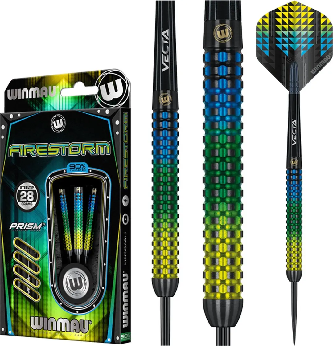 Winmau Firestorm 90% Dartpijlen - 3 Stuks