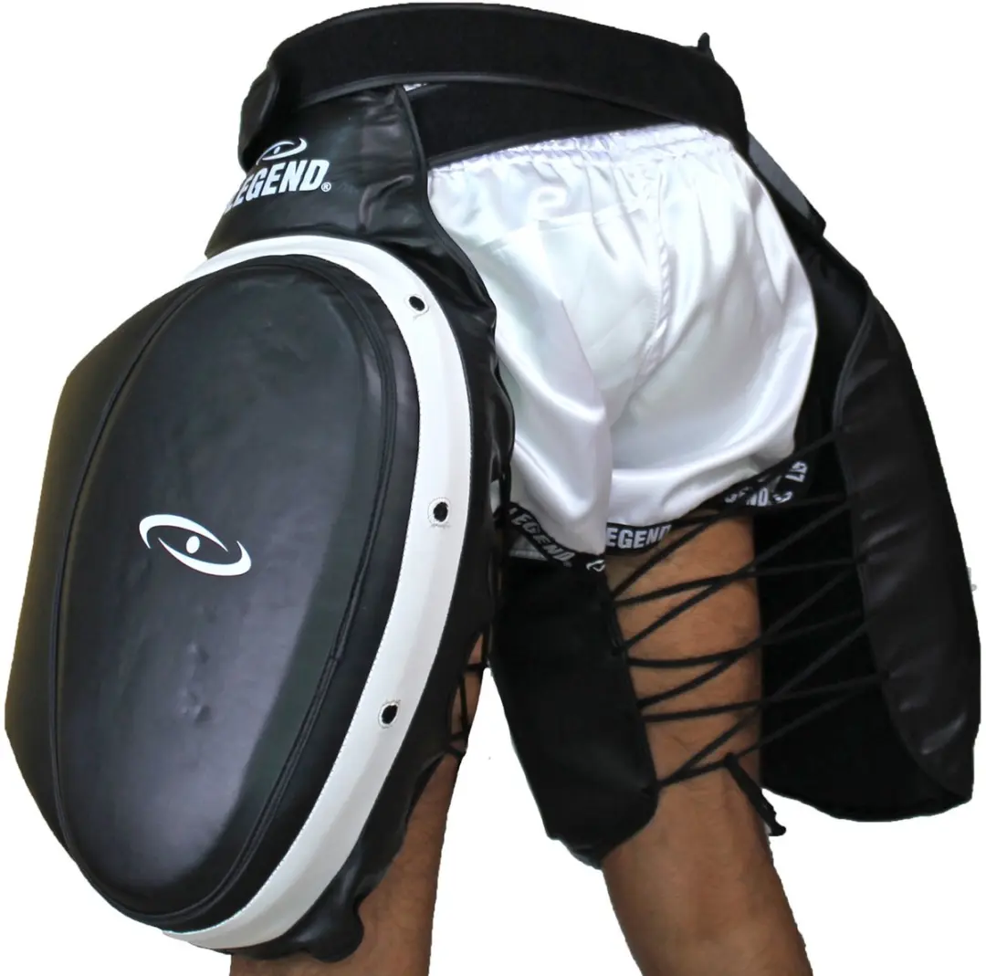 Legend Leg Protector PU - One Size - Zwart/Wit