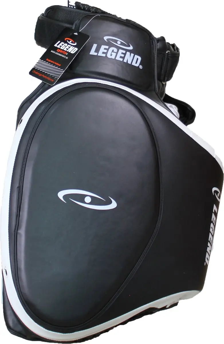 Legend Leg Protector PU - One Size - Zwart/Wit